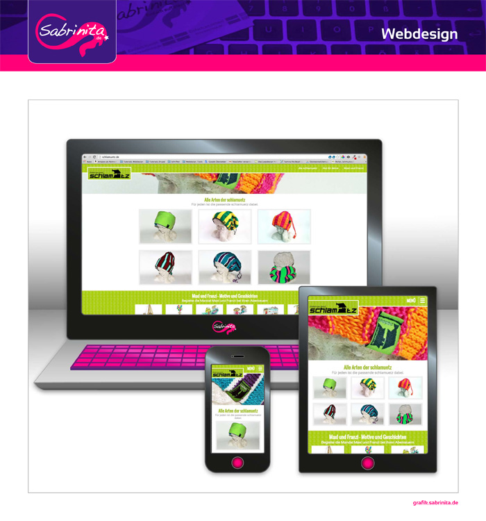 Webdesign - schlamuetz - Startseite - Responsive